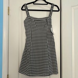 Chic Checkered  Princess Polly Mini Dress. Never Worn. With Tags.